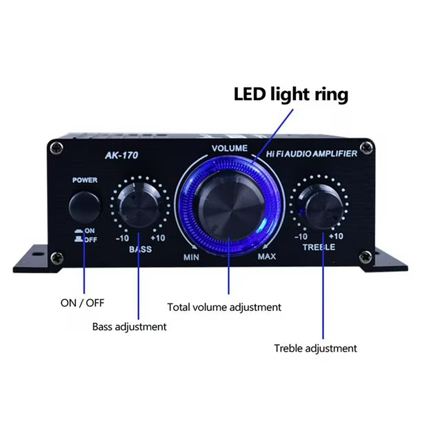 amplificador 400w