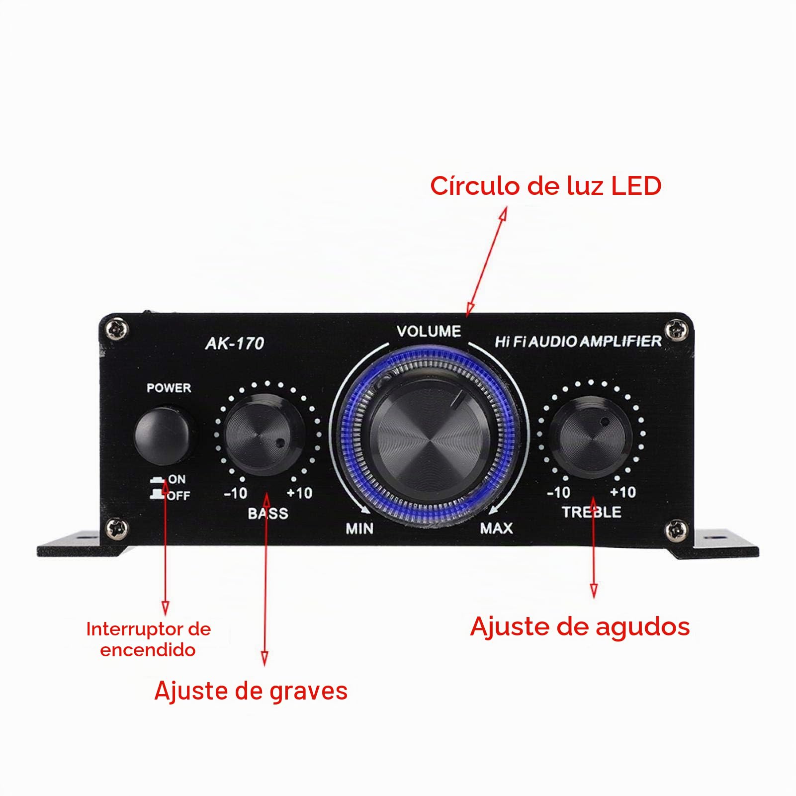 amplificador 400w