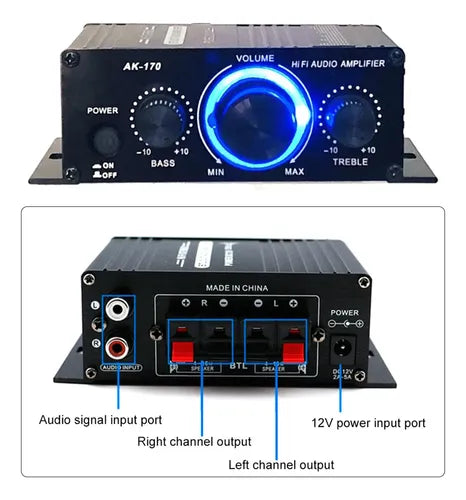 amplificador 400w