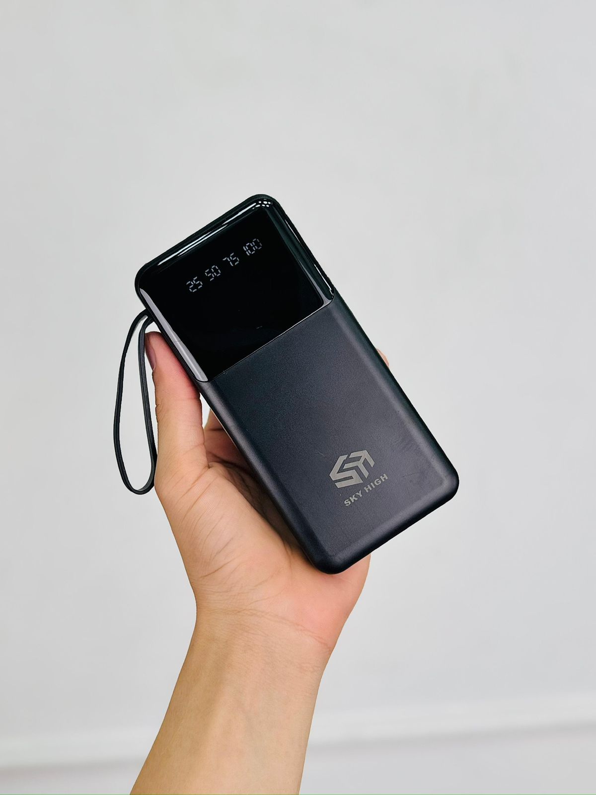 BATERÍA PORTÁTIL NEGRO Sky Hight Power Bank 40000 mAh 