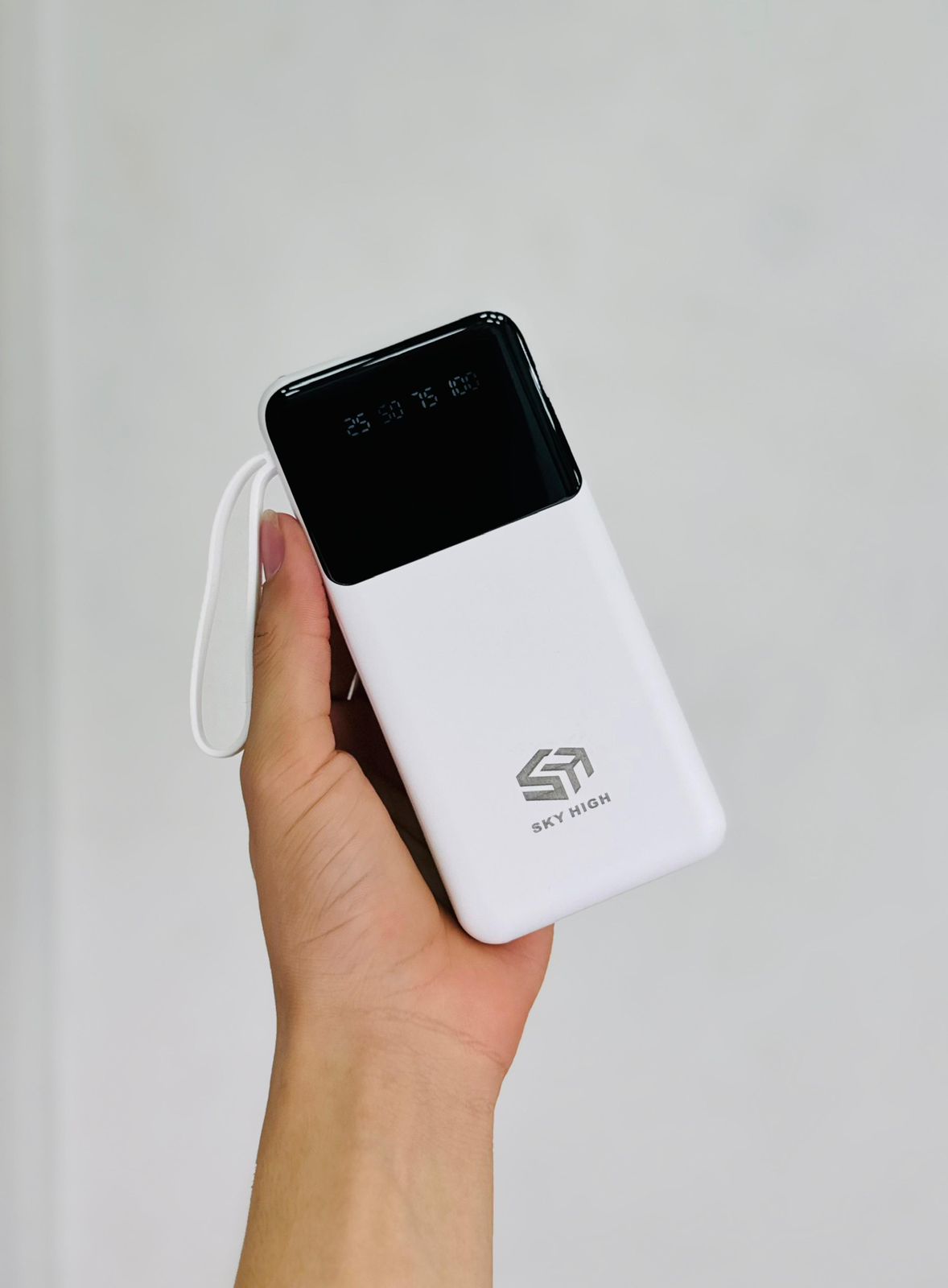 BATERÍA PORTÁTIL BLANCO Sky Hight Power Bank 40000 mAh 